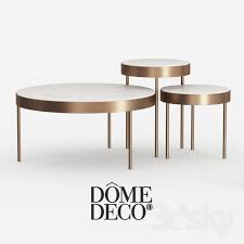W 95 d 95 h. Dome Deco Set Of Coffee Tables Coffee Table Setting Decorating Coffee Tables Coffee Table Design