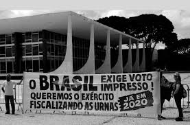 Jun 17, 2021 · bolsonaro defende voto impresso e alerta que derrotados podem não aceitar resultado e 'criar convulsão social'. Bolsonaro Usa Defesa Do Voto Impresso Como Escada Para O Golpismo Tom Aumenta Na Medida Da Queda Da Popularidade
