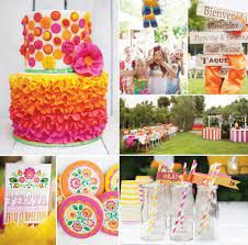Fucsia Naranja Amarillo Y Un Toque De Verde Fiesta Theme Party Mexican Fiesta Party Fiesta Party