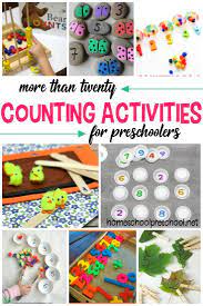 Hands On Number Recognition And Counting Activities Preschool Activities Counting Activities Preschool Planning