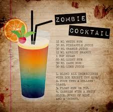 Pin By Alison Kennedy On Hawaii Themed Party Zombie Cocktail Drinks Alcohol Recipes Halloween Drinks