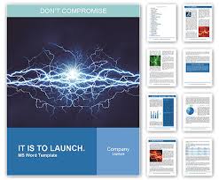 A good resume can land you that job interview, so you want to stand o. Electricity Is All Around Us Word Template Design Id 0000008464 Smiletemplates Com