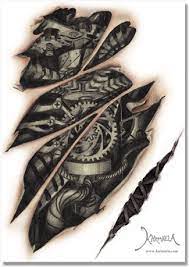 Realistic cyborg biomechanical tattoo by eric de l'etoile. Download Karmaela Temporary Tattoo Cyborg Tattoo Designs Full Size Png Image Pngkit
