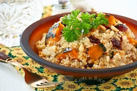 .dinner recipes, rice recipes for dinner, vegan and gluten free recipes for weight loss #skinnyrecipes ingredients: Kabocha Cranberry Brown Rice Couscous Roti N Rice