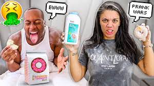 Baby Powder Doughnut Prank On Husband Backfires Youtube