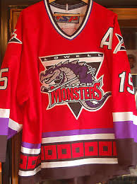 Trevor Gillies Authentic Lowell Ness Monsters Jersey Size 58