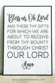 Bless Us Oh Lord Prayer Quotes Catholic Prayer Before Meals Saint Quotes Catholic