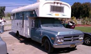Image result for Blue 1969 Motor Home