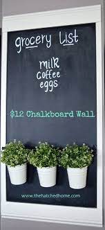 Simple Diy Kitchen Chalkboard Kitchen Blackboard Chalkboard Wall Kitchen Kitchen Chalkboard