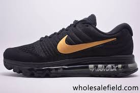Original New Coming Nike Air Max 2017 Mesh Black Gold Nike Air Max Nike Air Nike