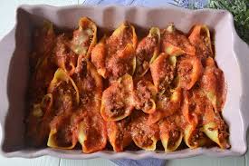 Conchiglioni Ripieni Al Forno Ricetta Ricette Idee Alimentari Pasti Italiani