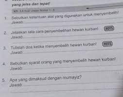 Sebutkan ketentuan seorang penyembelih hewan. Sebutkan Ketentuan Seorang Penyembelih