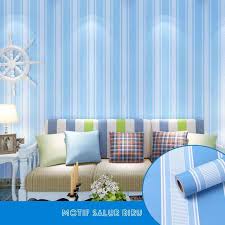 Maka dari itu, berikut adalah tips memilih warna sofa yang sesuai dengan dinding untuk ruang keluarga. Jual Wallpaper Sticker Dinding Ruang Tamu Wps 599 Salur Biru Ghazia Id Terbaru Juli 2021 Blibli