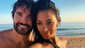 The beauty marked another year around the sun with a selection of snaps from her holiday with boyfriend thom evans. Nicole Scherzinger Thom Evans Are Infatuated With Each Other