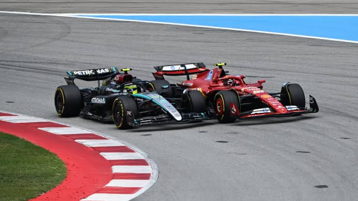 What the FIA regulations say after Carlos Sainz complains about Lewis  Hamilton's 'tough' overtake in Spain