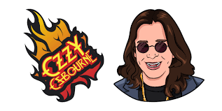 El logo de ozzy en su carrera de solista. Ozzy Osbourne Cursor Custom Cursor