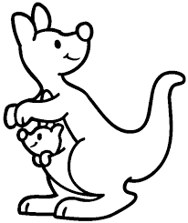 Coloring Pages For Kids Kangaroo Cute Animal Coloring Pages Zoo Animal Coloring Pages Easy Animal Drawings Png size kangaroo simple pencil and in color kangaroo format: animal coloring pages