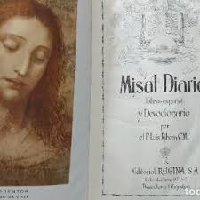 misal diario y devocionario padre luis ribera e