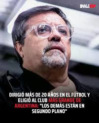 El reconocido director técnico se refirió a la típica pregunta sobre los  clubes más emblemáticos del país y dejó su respuesta. 🤔🇦🇷 ⬇️ En los  comentarios su elección: