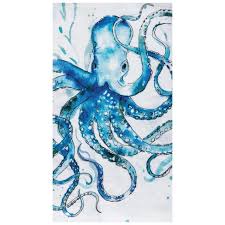 Take the ideas of both ends of 1 appear one hand and therefore the. C F Home Octopus Embroidered Cotton Kitchen Towel Target
