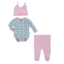 Bamboo Baby Girl Clothing Set Lemonade Couture