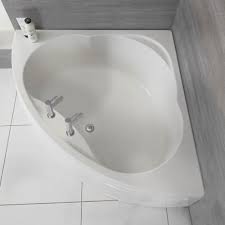 The corner tub only occupies the useless corner and saves many spaces for the bathroom. Large Baths Luxury Big Baths Big Bathroom Shop