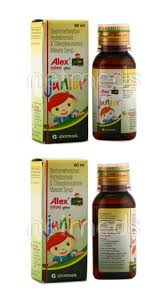 Infant syrup (sometimes called junior syrup) is for children under 6 years old. Alex Junior Syrup 60ml Buy Medicines Online At Best Price From Netmeds Com