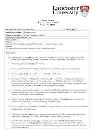 Post this payroll director job description job ad to 18+ free job boards with one submission. Safety Compliance Officer Job Description Templates At Allbusinesstemplates Com