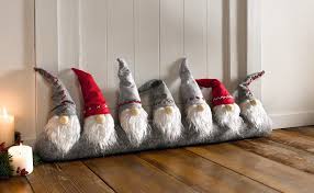 German Draft Stopper 7 Dwarves Zugluftstopper 7 Zwerge Moderne Weihnachtsdeko Zugluftstopper Moderne Weihnachtsdekoration