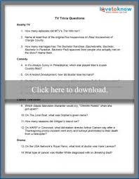 Numerous moms and dads believe that free printable questionnaires are essential for their children to learn how to correctly fill out forms in school.due to the fact that they are designed to be extremely easy to do. Printable Tv Trivia Lovetoknow
