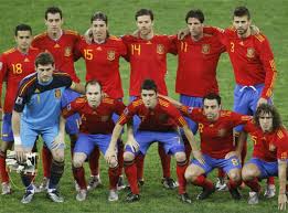 Spain is now the great favourite. Spanish Football Sports Spain World Cup 2010 Team Photo Vs Germany