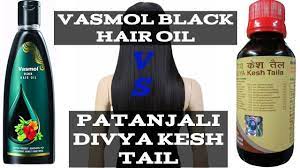 Patanjali products amla hair oil hair care oil best hair oil damaged hair repair dry scalp best perfume strong hair cool hairstyles. Comparison Of Vasmol Black Hair Oil Vs Patanjali Divya Kesh Tail Youtube
