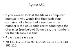 Used in ascii art and sometimes, in programming. Ascii And Unicode Ppt Video Online Download