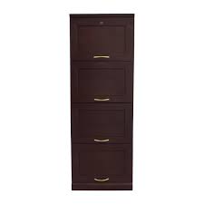 Maybe you would like to learn more about one of these? 54 Off Tall Brown Wood File Cabinet Storage