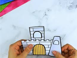 Check spelling or type a new query. Free Printable Princess Castle Craft With Castle Template