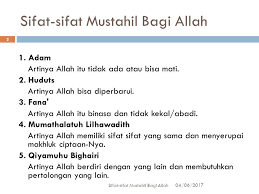 Sifat nafsiyyah adalah sifat yang menetetapkan adanya allah dan. Sifat Wajib Bagi Allah Ada Berapa