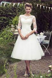 Home Wedding Dresses The Most Popular Short Wedding Dresses On Pinterest Tea L Tea Length Wedding Dress Vintage Wedding Dress Organza Tulle Wedding Dress