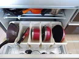 深すぎる コンロ下収納をつかいやすく改善 コンロ下 収納 キッチン 収納 シンク下 引き出し キッチン 収納 シンク下