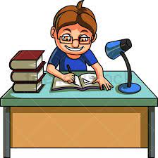 Greetings, names, follow simple instructions, identify and recognize 3 colors. Little Boy Doing Homework Cartoon Vector Clipart Friendlystock Do Homework Kids Clipart Cartoons Vector
