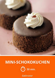 Mini Schokokuchen Rezept Schokokuchen Kuchen Backen