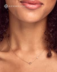 Love Knot 14k Rose Gold Short Pendant Necklace In White Diamond In 2020 Short Pendant Necklace Rose Gold Pendant Necklace Gold Pendant Necklace