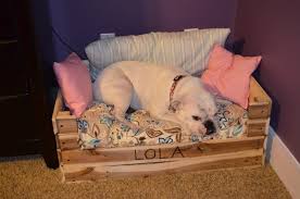 To make dog beds out of pallets. Dog Or Pet Bed Made Out Of Pallets