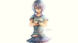 But, if i were to compare the other girls with tsugumi, it'd be like trying to decide between eating 4 pieces of trash. Anime Girl Short Hair Wallpapers Wallpaper Cave