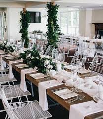 Modern Contemporary Wedding Style Created By Lovebirdweddings At Venue Malenyweddings Florals By Contemporary Reception Contemporary Wedding Wedding Modern