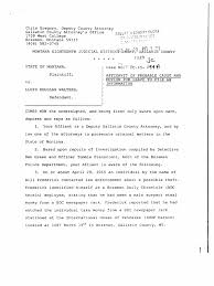 Lloyd Walters Affidavit