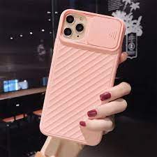 Slider Back Camera Lens Protection Phone Case For Iphone 11 Pro Max X Xs Xr Xs Max Back Cover For Iphone Cases Silicone Phone Case Iphone