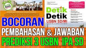 Jawaban Prediksi 3 Ipa Pembahasan Detik Detik Usbn Sd Mi Youtube