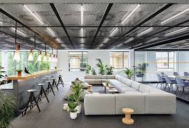 Employees Give Meaning To Hyundai Capital S Uk Hq Green Office Decor Open Office Design Unique Office Spaces