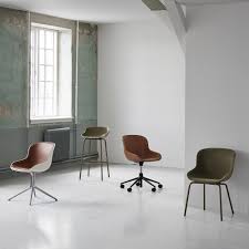 Shop upholstered dining chairs at chairish, the design lover's marketplace for the best vintage and used furniture, decor and art. Buy Normann Copenhagen Hyg Dining Chair Front Upholstery Ultra Leather Steel White Amara