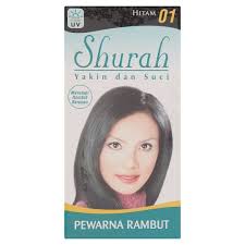 Apakah anda berfikir untuk membuat perubahan warna rambut ? Shurah Pewarna Rambut Hitam 01 Tesco Groceries
